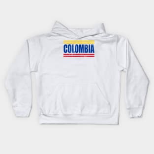 Colombia Colombian Family Heritage Kids Hoodie